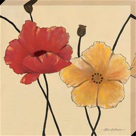 Artistic Reflections Artistic Reflections CV1062-1111 11 x 11 in. Awaited Blooms I Canvas Gallery Wrapped Art Print CV1062-1111
